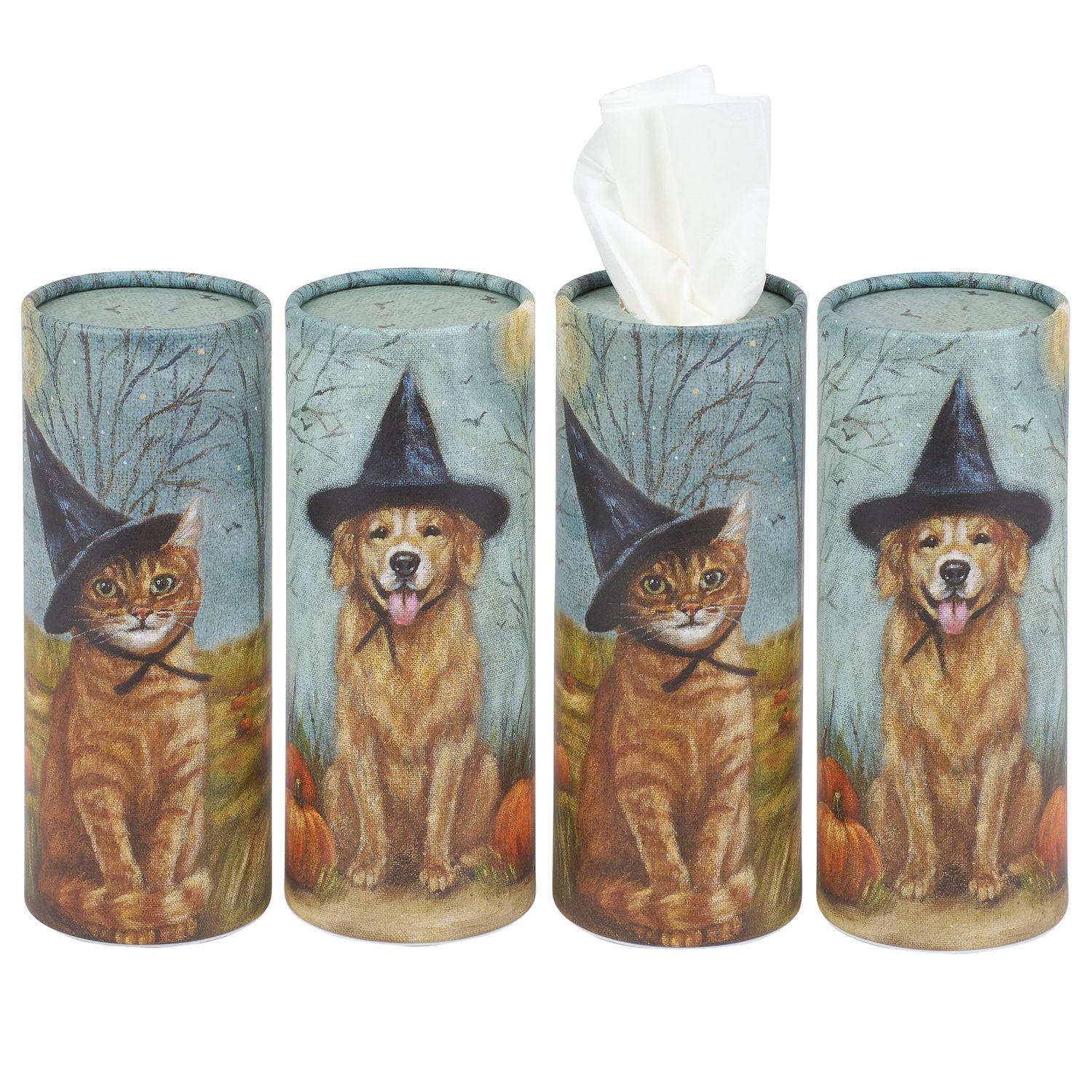 Tissue Box Set - Halloween Pets
