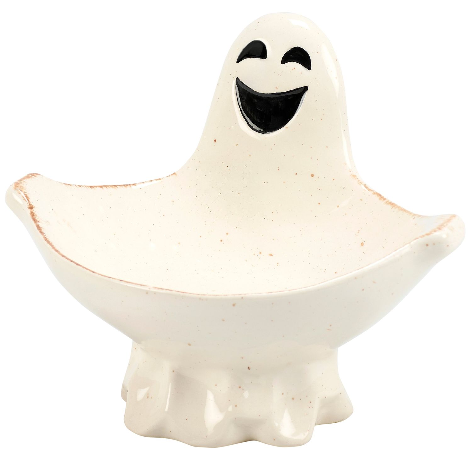 Candy Bowl - Ghost Figurine - 8" X 5"