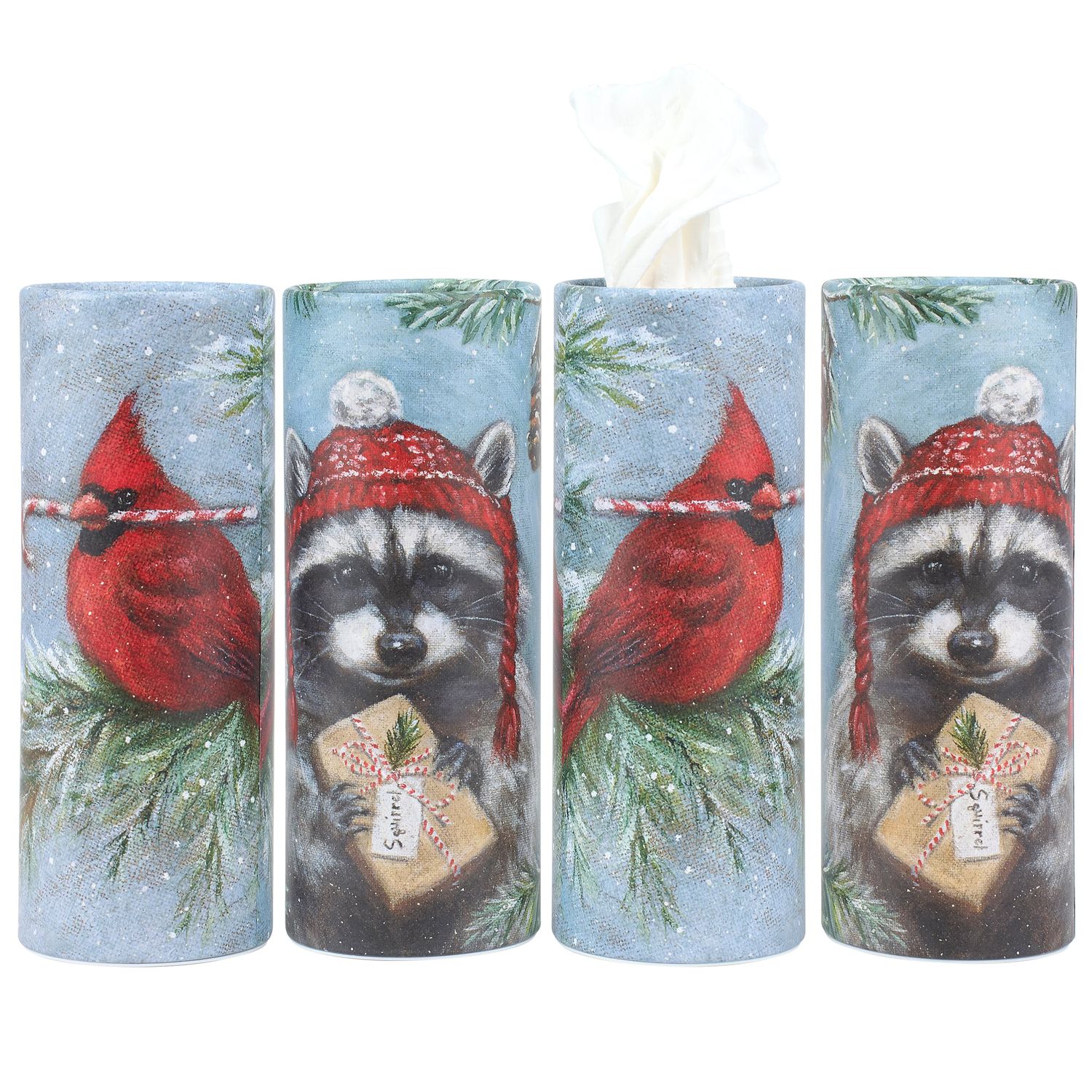 Tissue Box Set - Woodland Animals