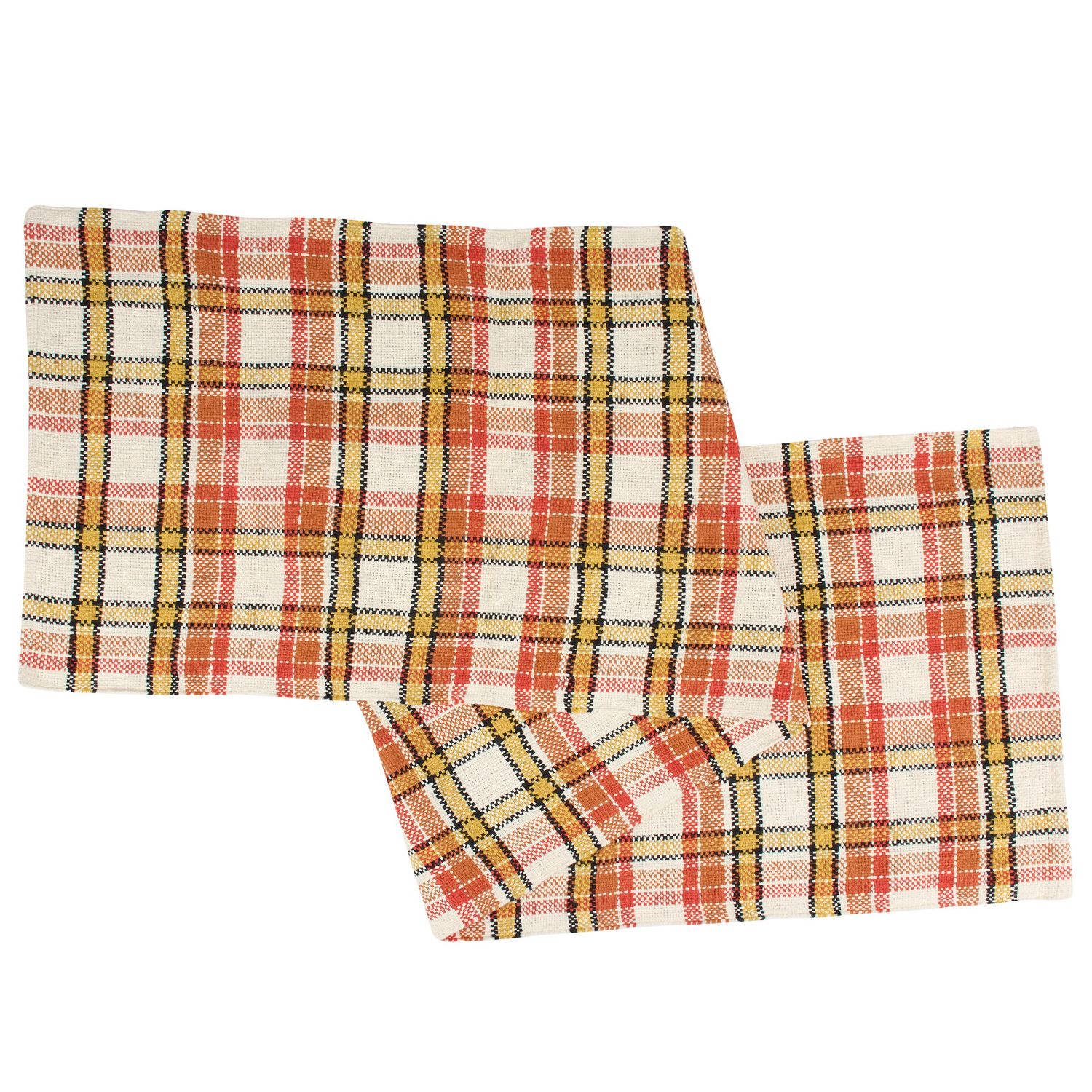 Table Runner - 56" X 15" - Plaid Harvest