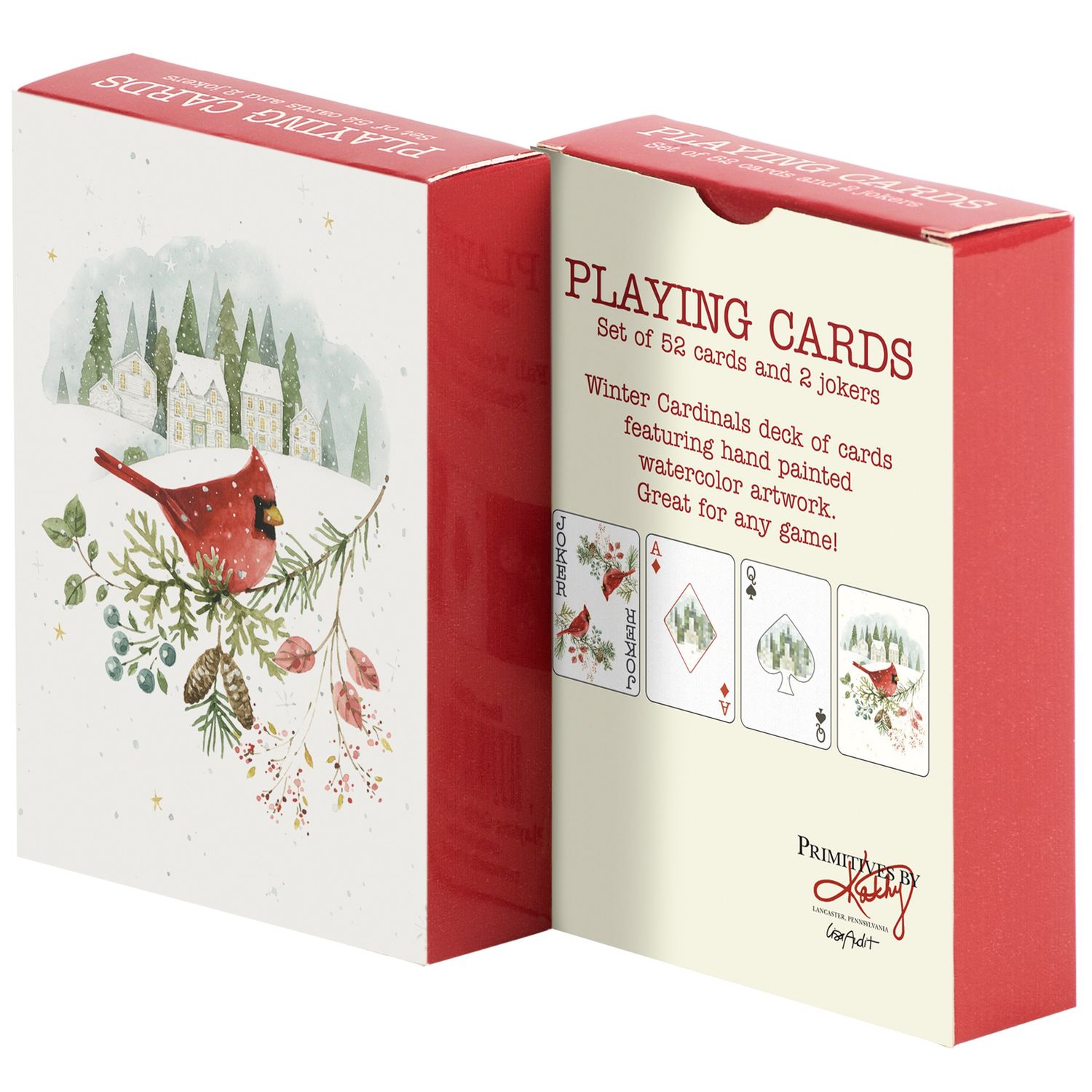 Playing Cards - Winter Cardinals