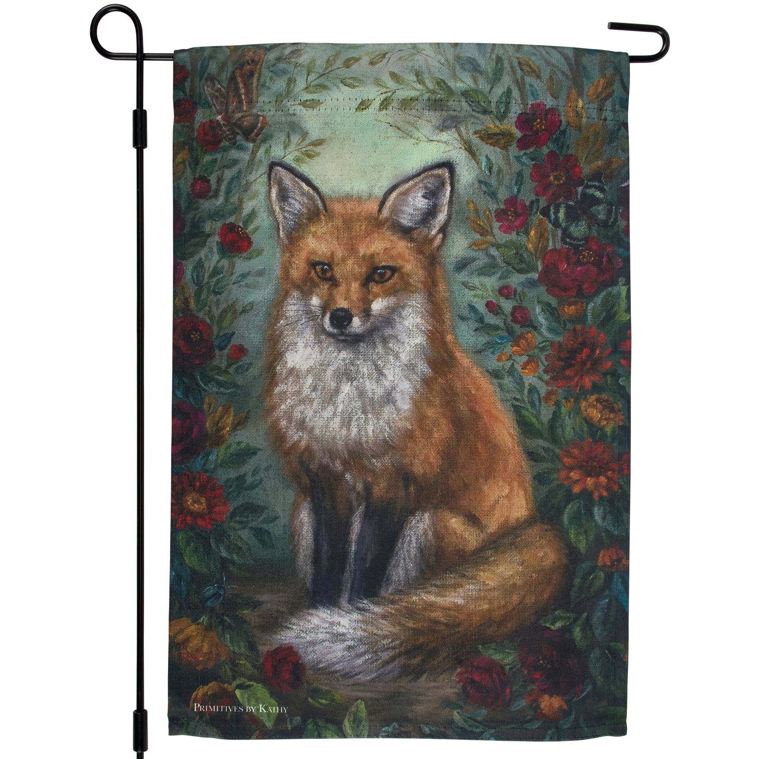Garden Flag - Fall Fox