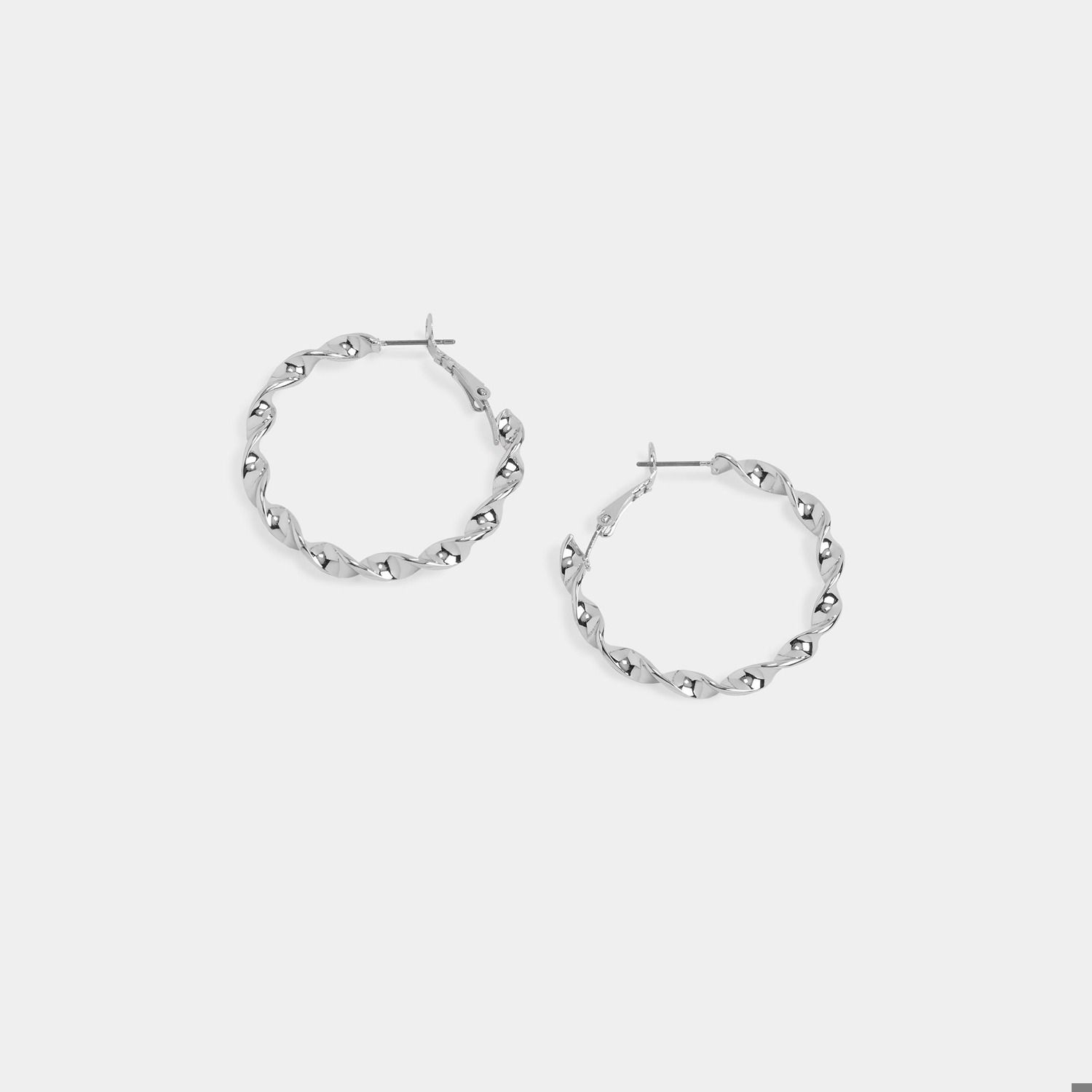 Whispers Helix Hoop Earrings, Color: Silver