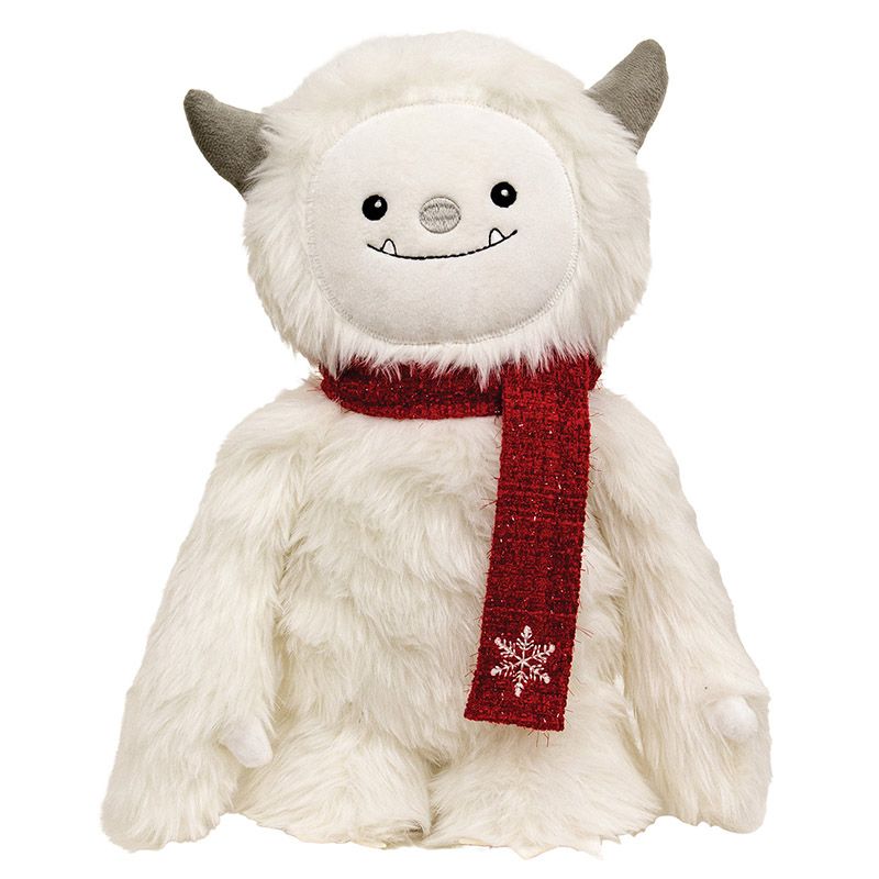 Standing Cheerful Winter Yeti - 15.5"