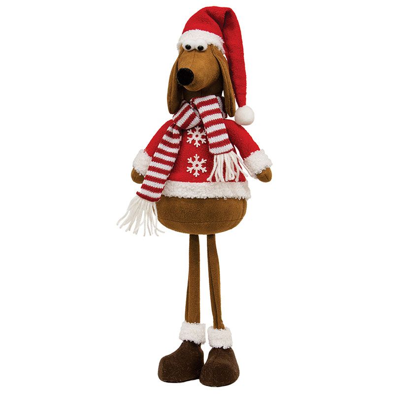 Standing Santa Dachshund - 20"