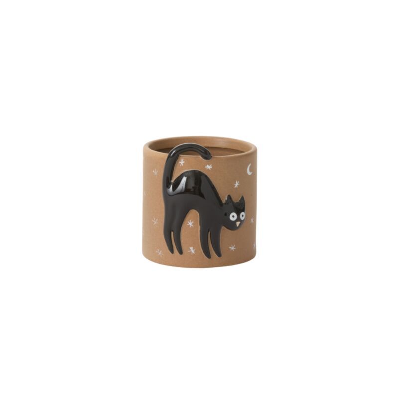 Witching Hour Pot - 6" X 5.5" - Brown