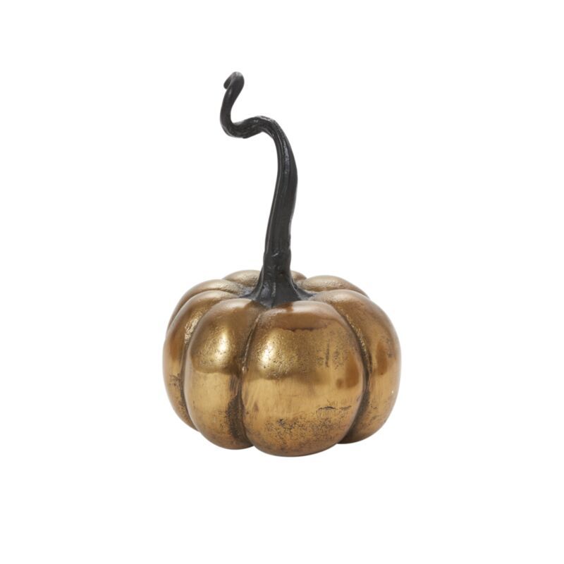 Totem Metal Pumpkin - Gold, Size: Small