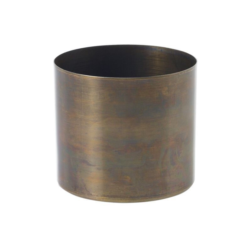 Lincoln Pot - 3.25" X 3" - Bronze