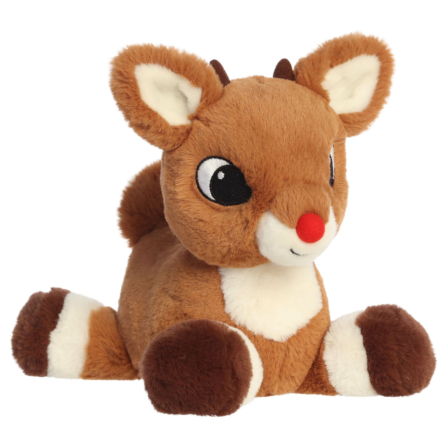 Laying Rudolph Plush - 12"