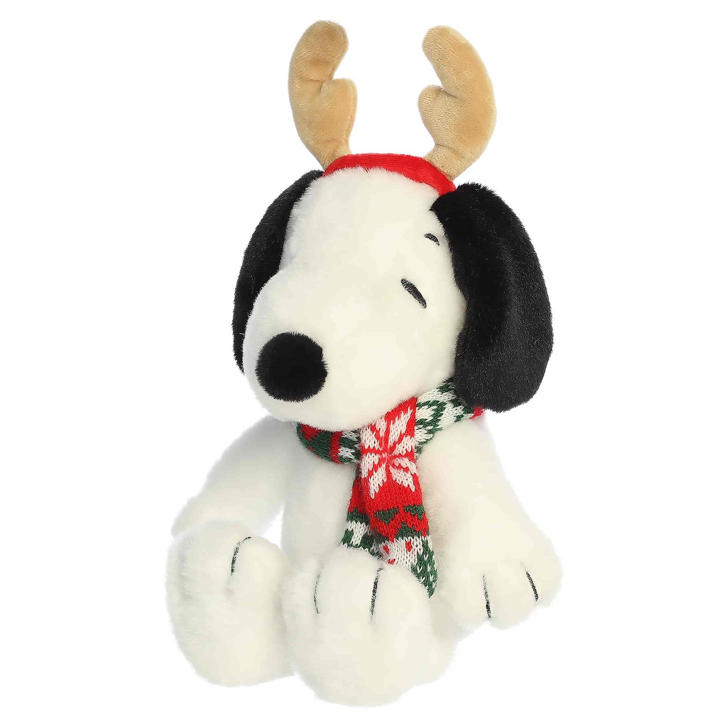 Reindeer Snoopy Plush - 8"