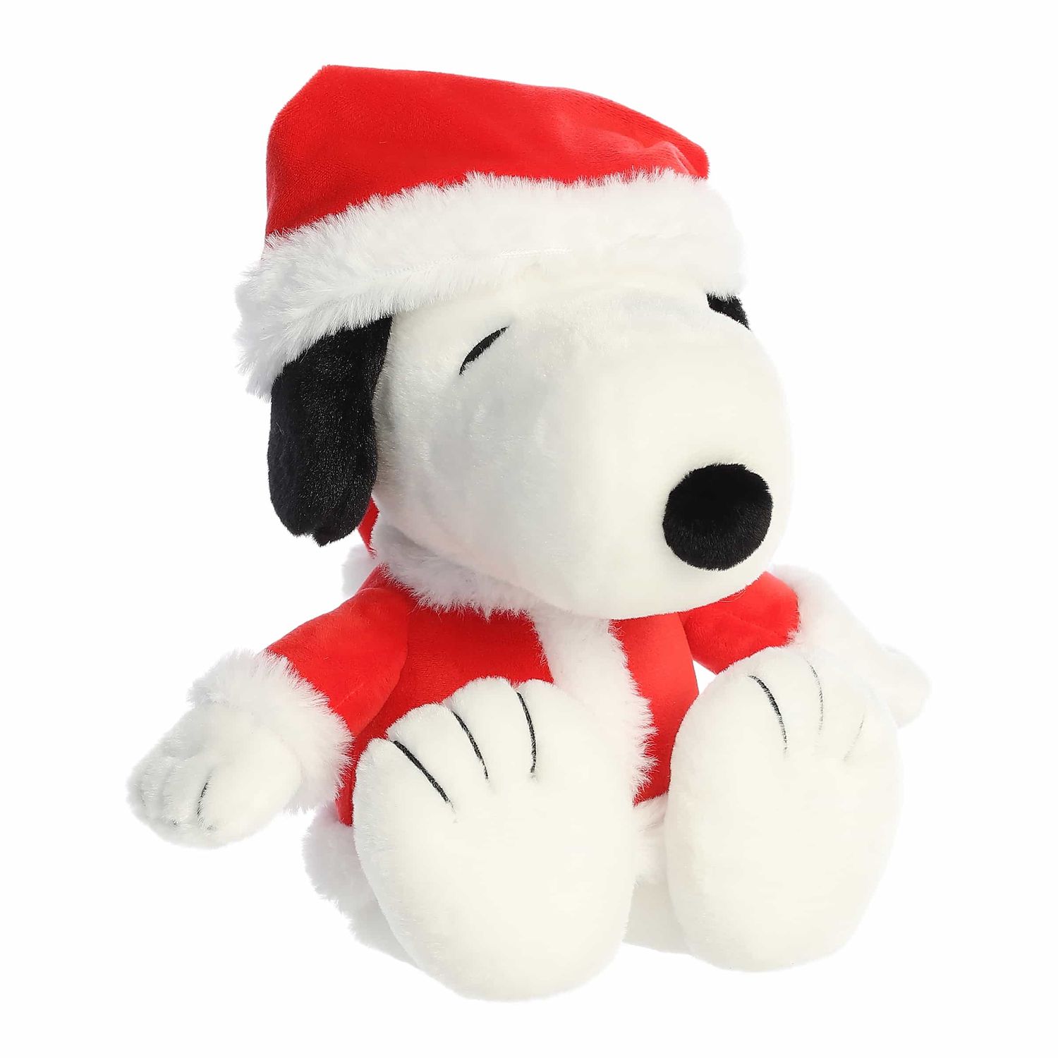 Santa Snoopy Plush - 12"