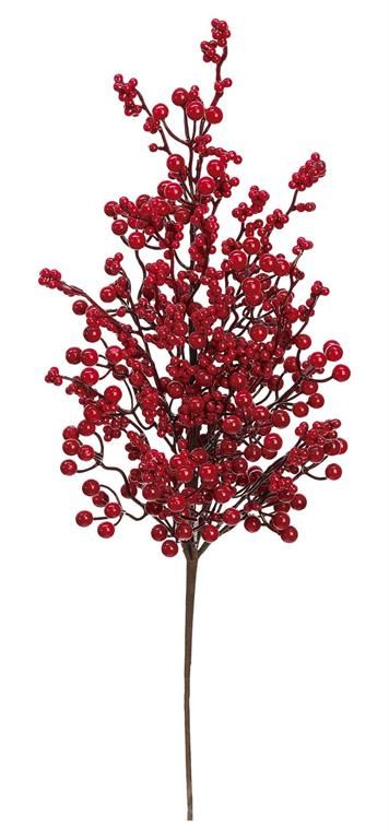 Berry Spray - 27" - Red