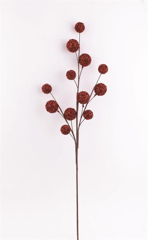 Ball Spray - 29", Color: Red