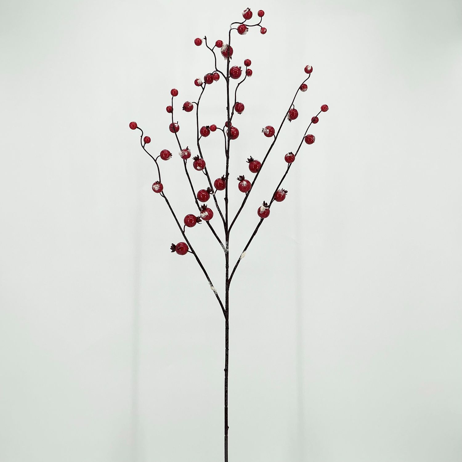 Snowed Currant Berry Spray - 40" - Red
