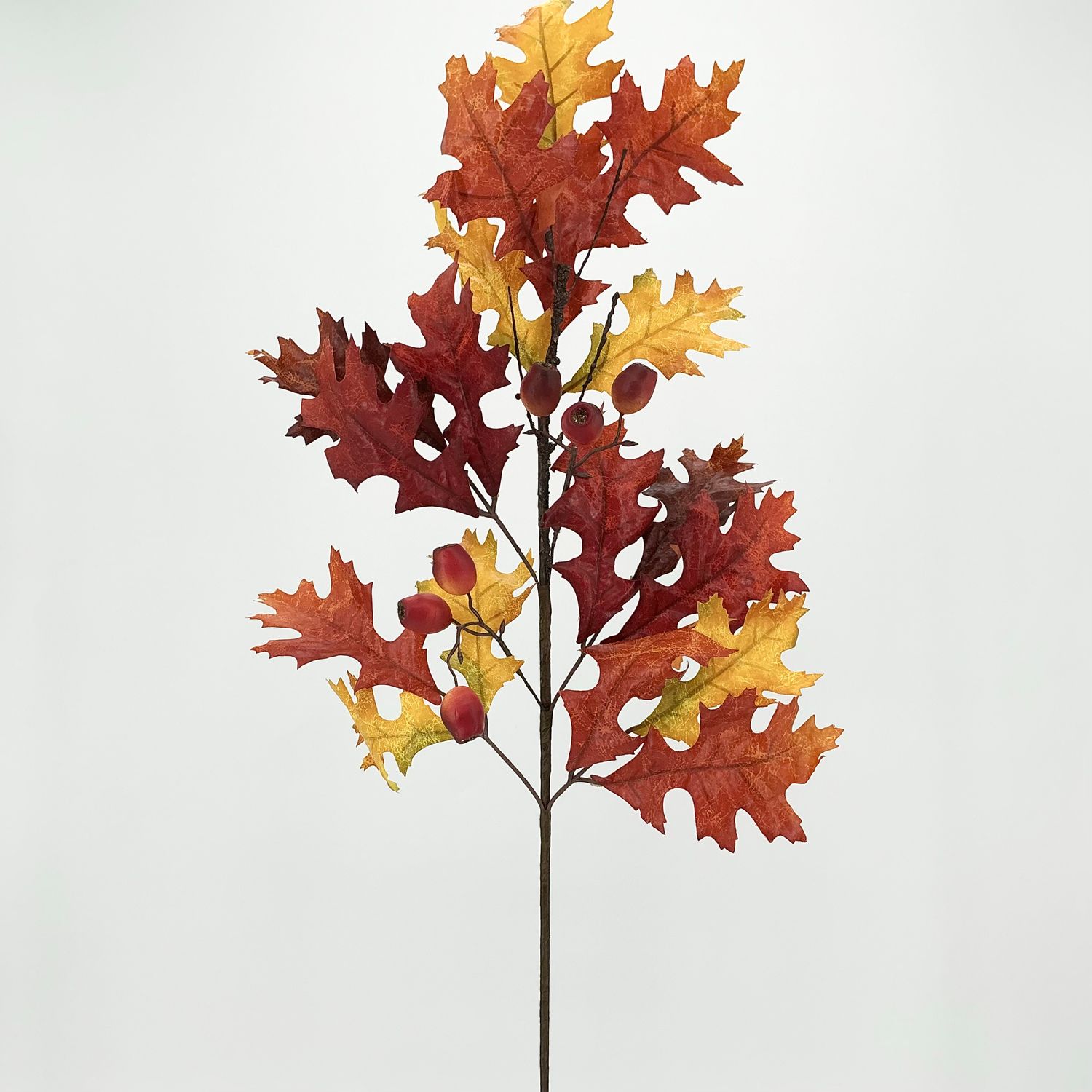 Fall Leaves Berry Spray - 33" - Harvest
