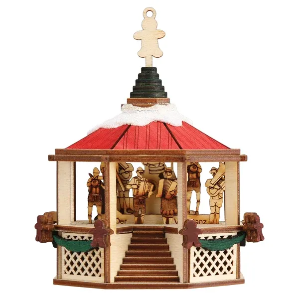 Ginger Cottage Oompah Gazebo Ornament
