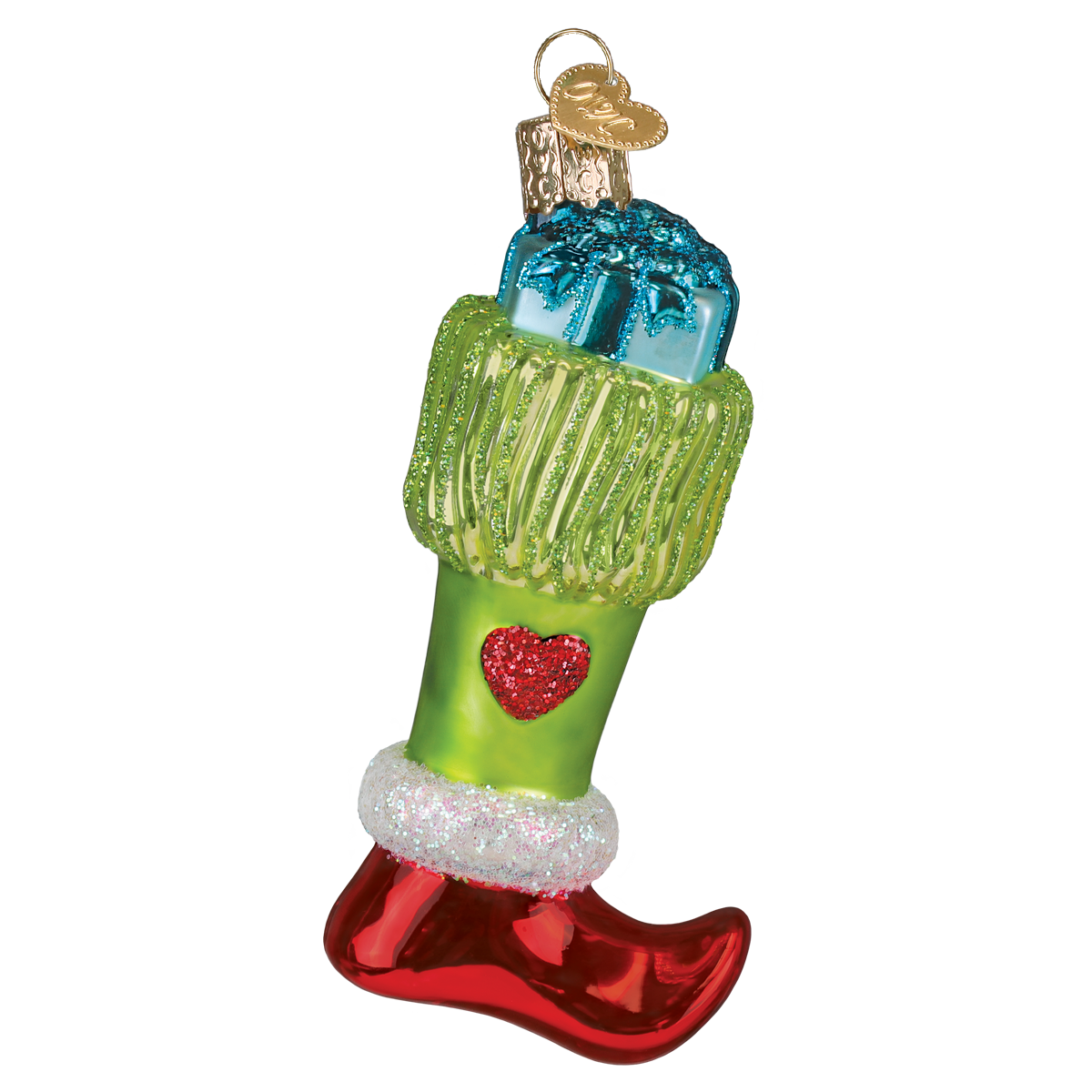 Green Mischief Stocking