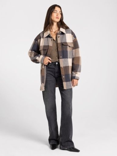 Tolbert Jacket, Colour: Brown/Navy, Size: Small