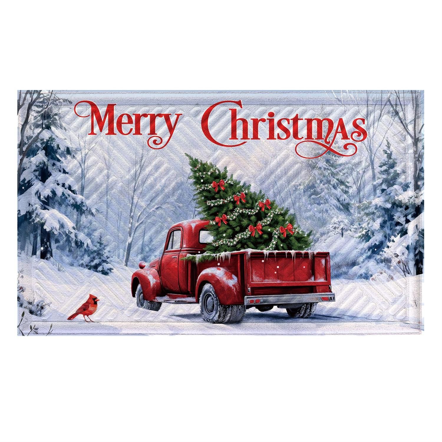 Embossed Mat - Christmas Delivery
