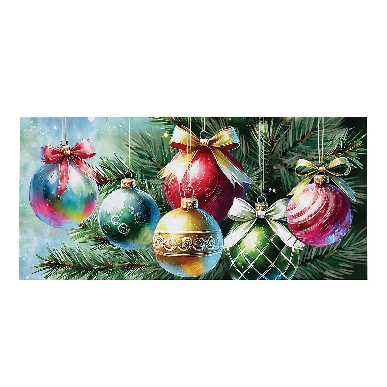 Sassafras Switch Mat - Holiday Ornaments