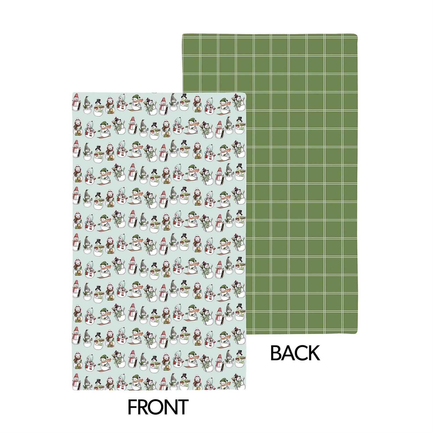 Quick Dry Kitchen Towel - Snowman