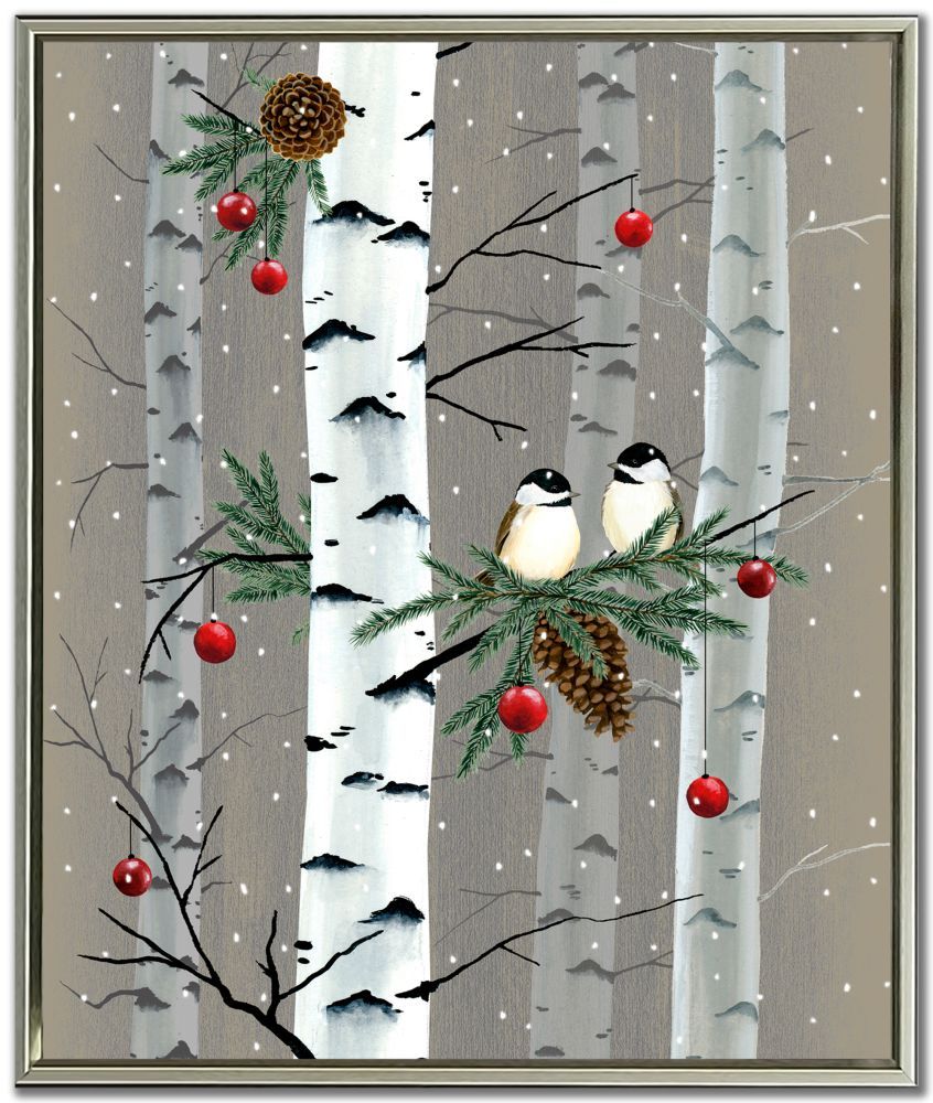 Birch Birds I - 20" X 24"