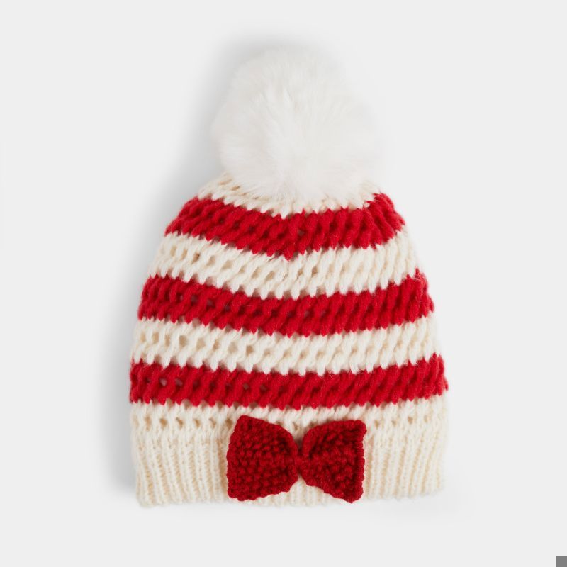 Darling Christmas Bow Hat