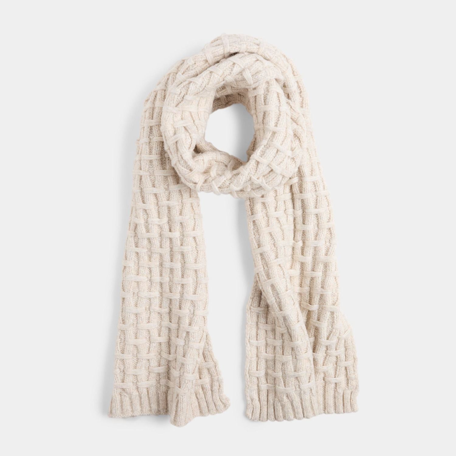 Precious Weave Scarf - Oatmeal