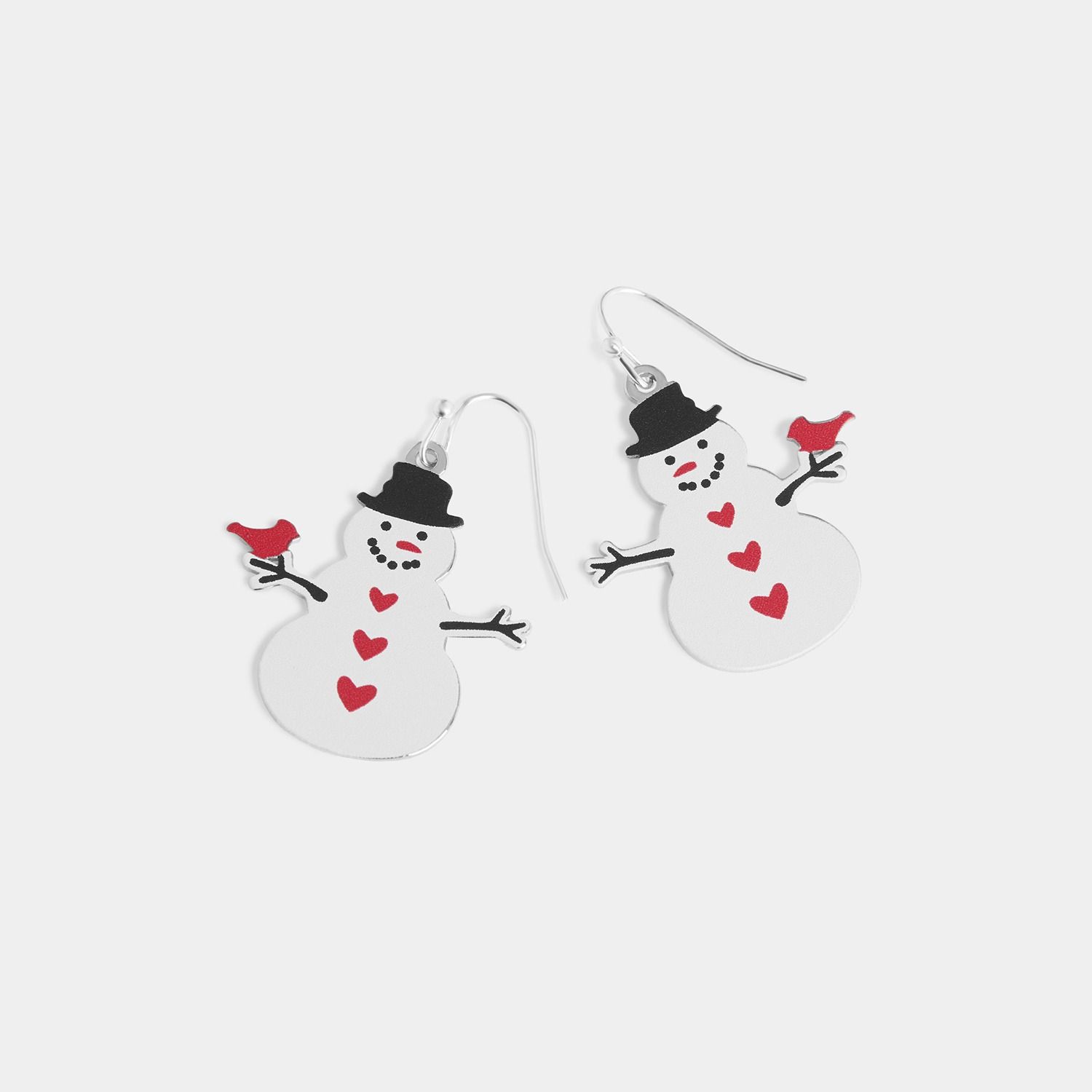 Whispers - Cardinal Love Snowman