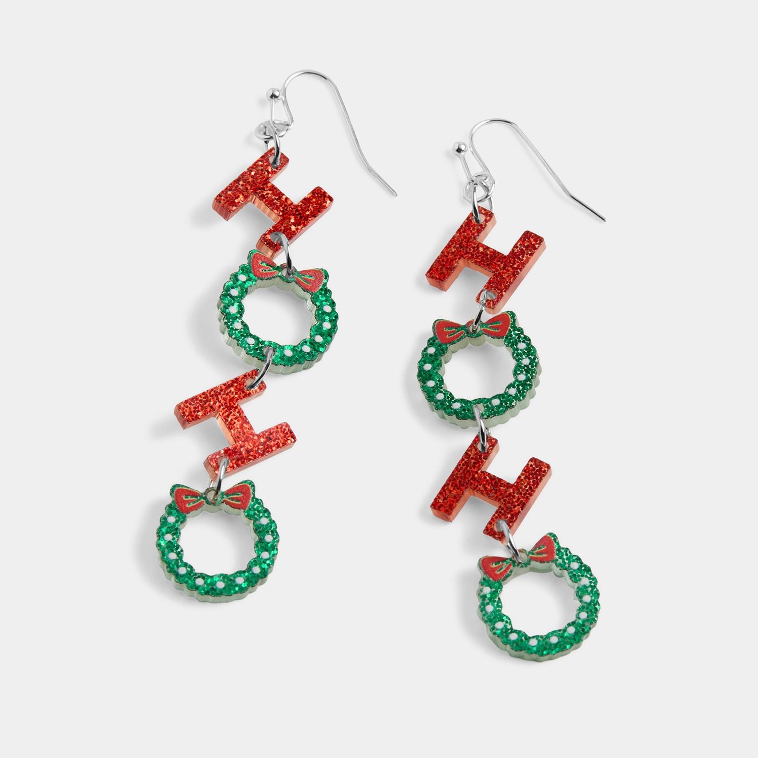 Whispers - Hoho Holiday Dangle - Red/Green