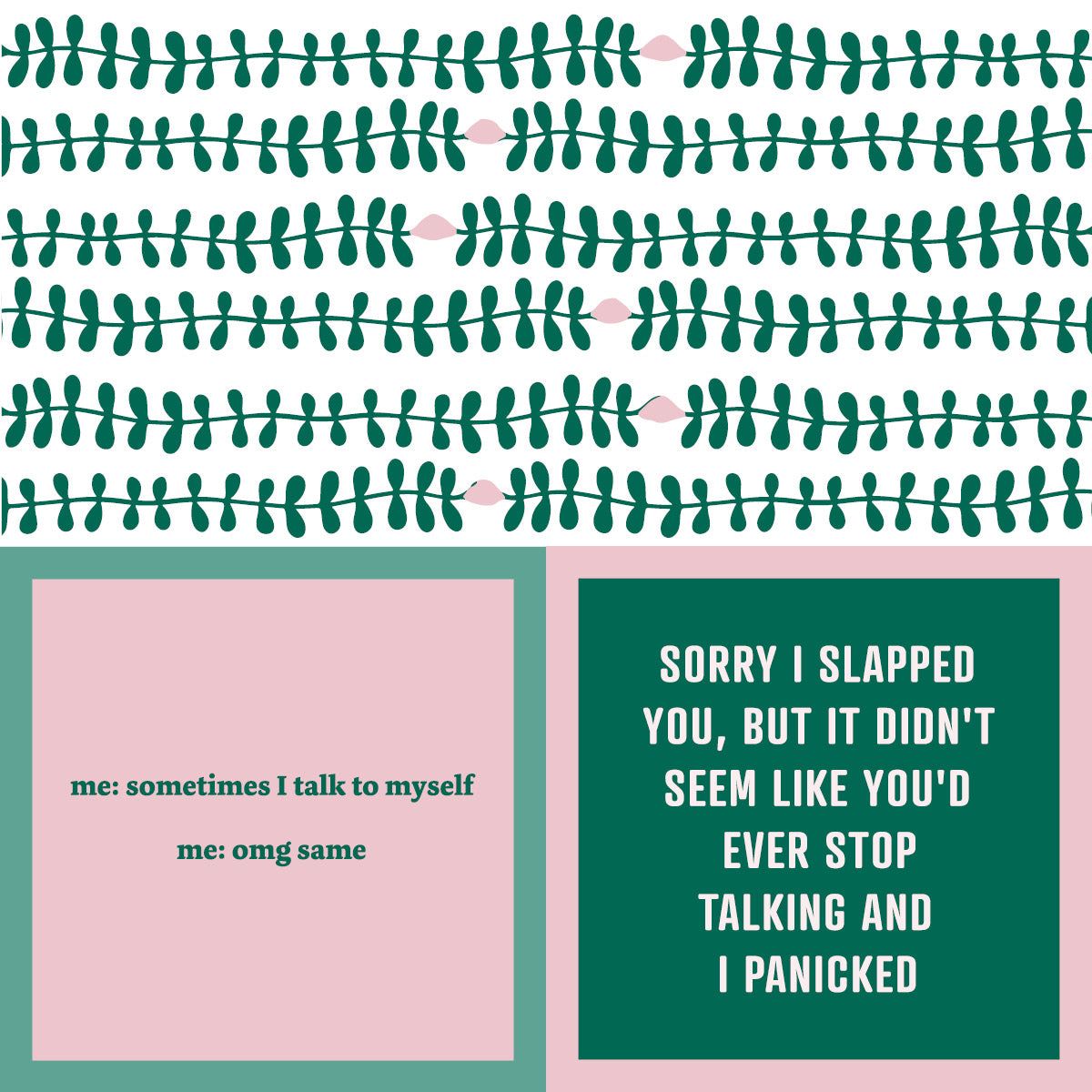 Napkin Talk To Self