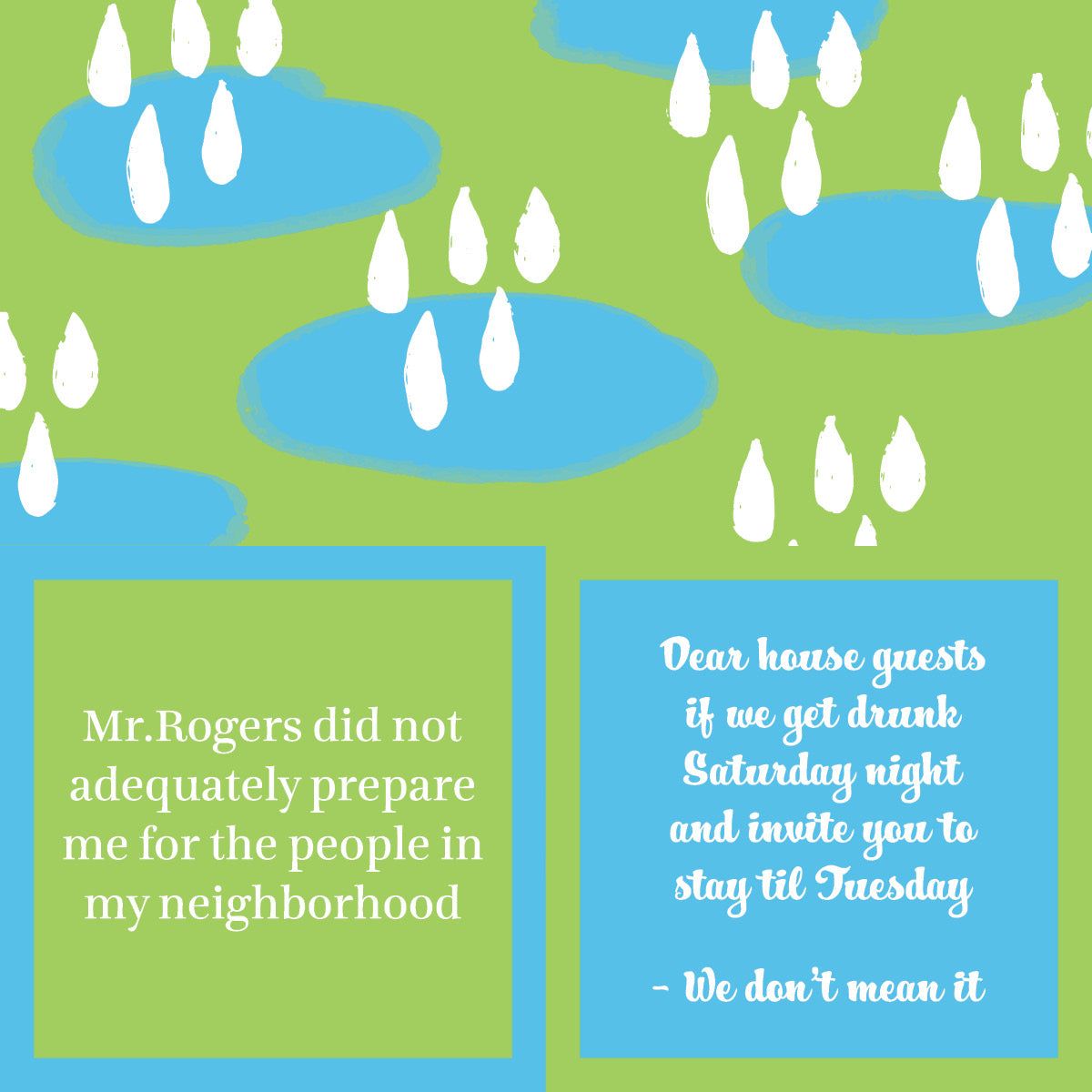 Napkin Mr. Rogers