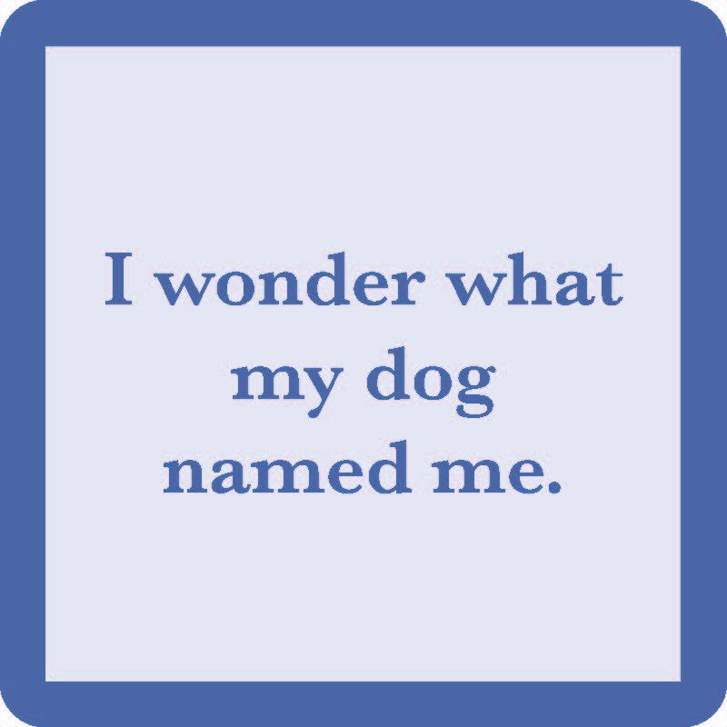 Coaster Dog Named Me