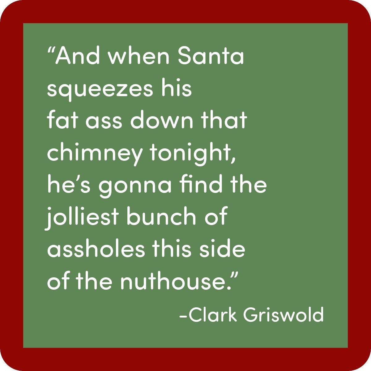 Coaster Xmas Clark