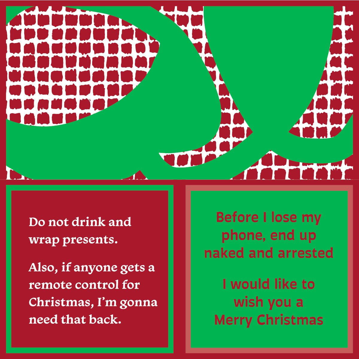 Napkin Xmas Lose Phone