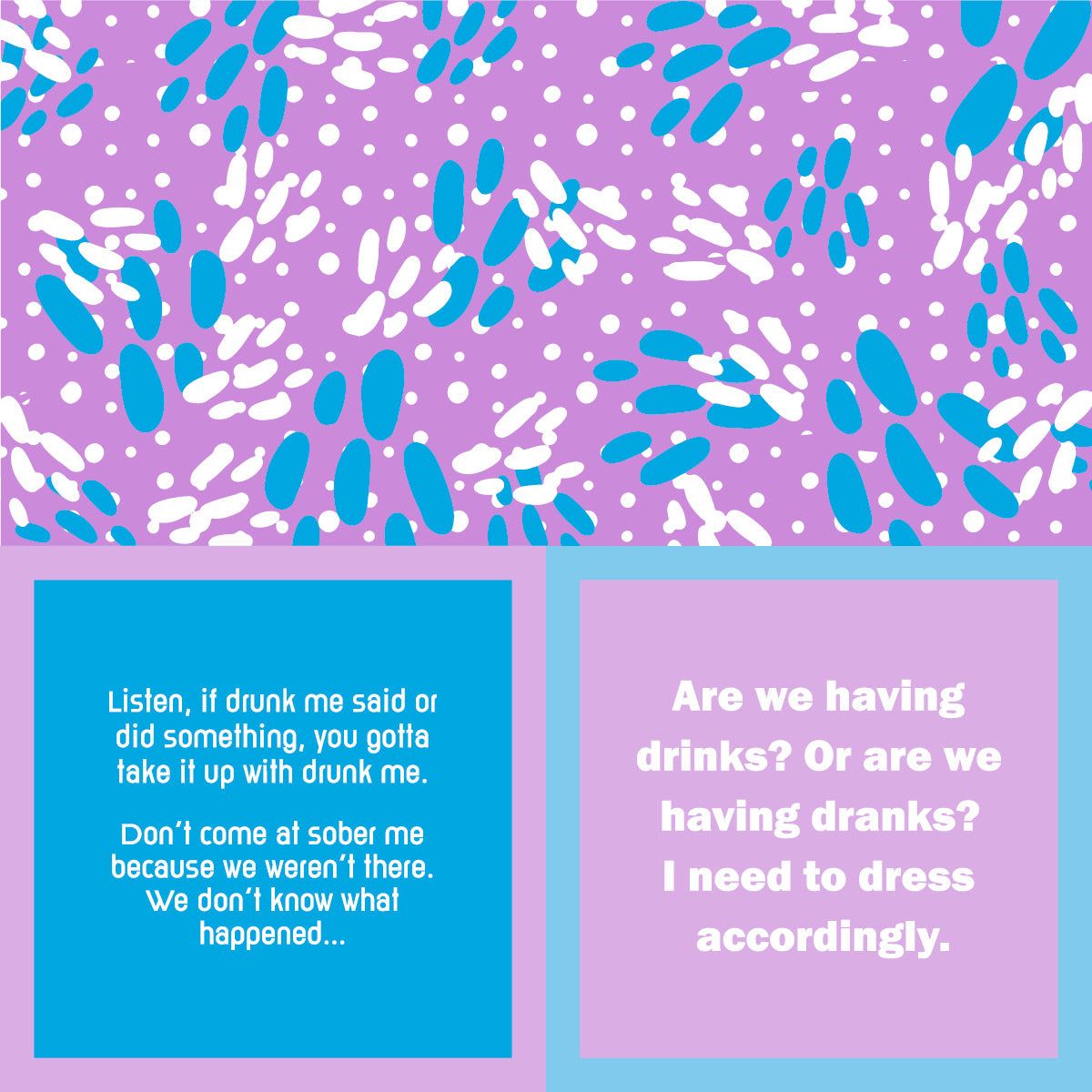 Napkin Drunk Me
