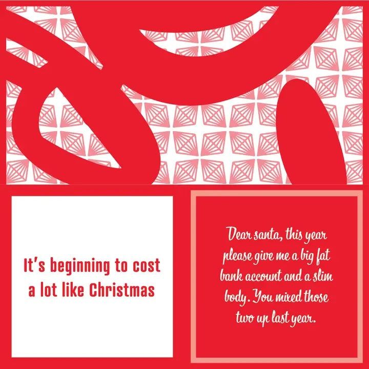 Napkin Xmas Big Fat Bank