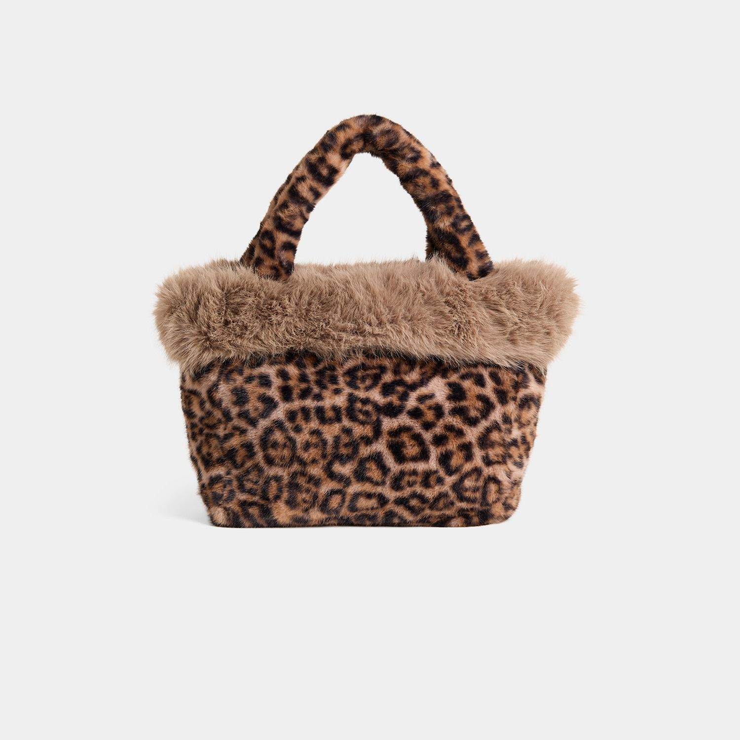 Lumi Leopard Tote - Tan Leopard