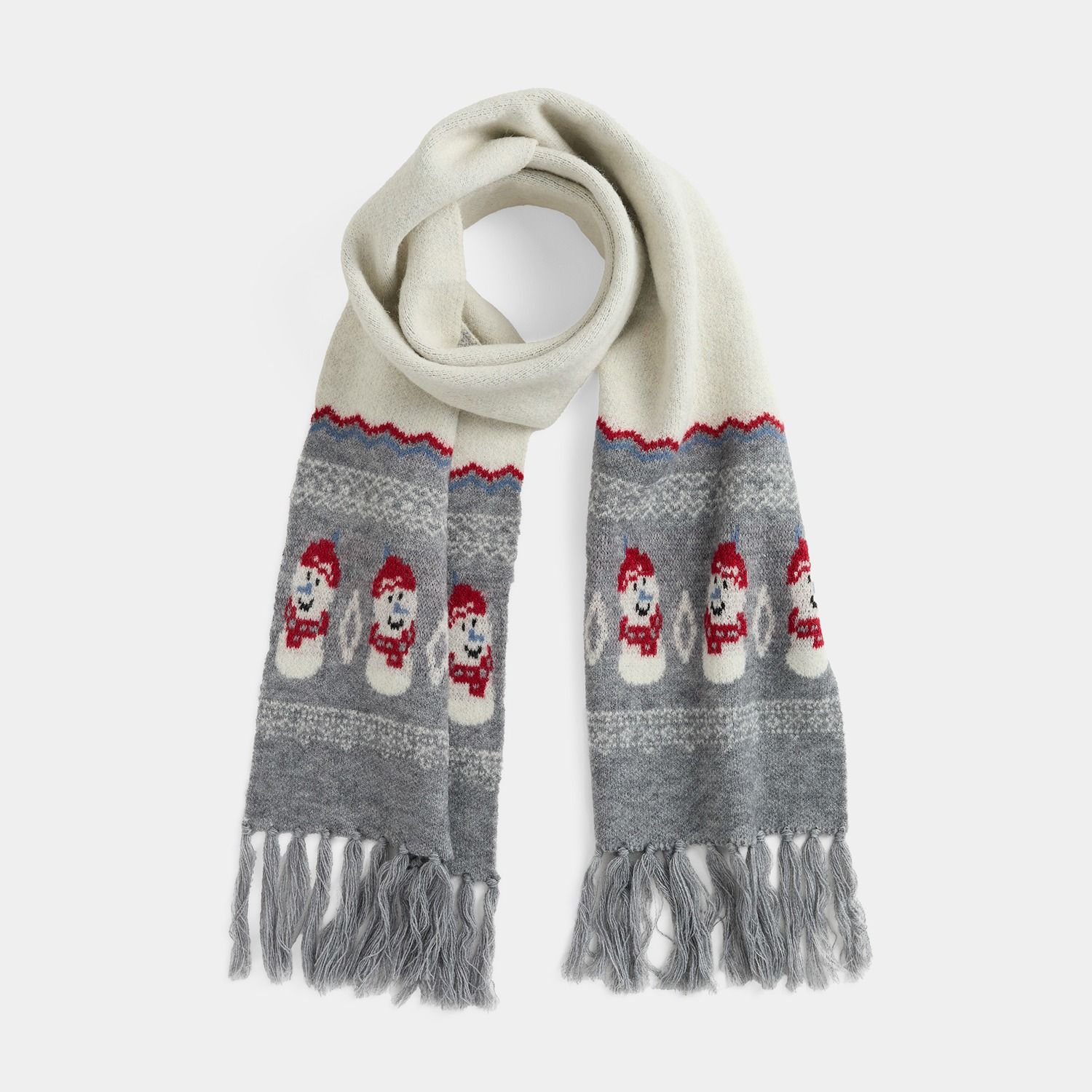 Winter Wonderland Scarf - Grey