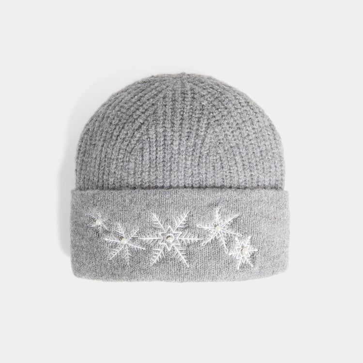 Snowfall Hat, Color: Grey