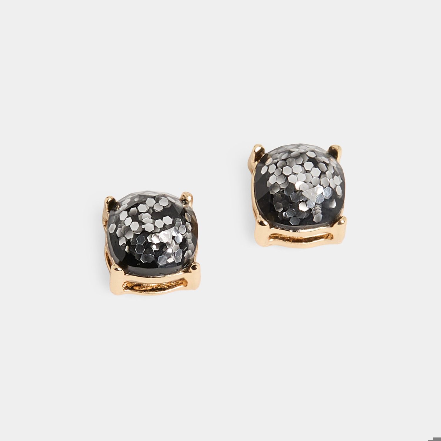 Whispers Celebrate Stud Earrings, Color: Black
