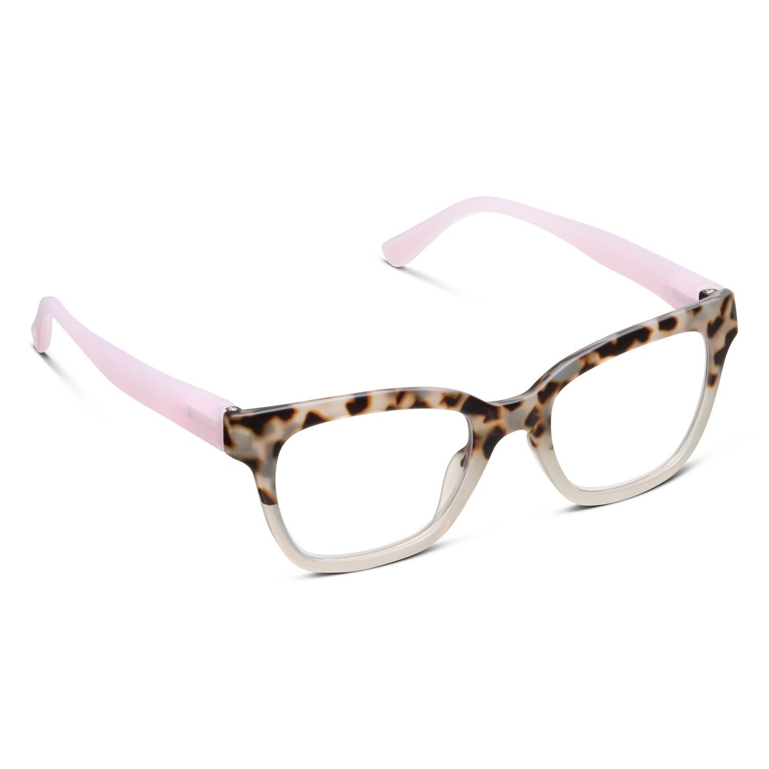 Peepers - Zoey, Color: Chai Tortoise/Pink, Strength: +1.25