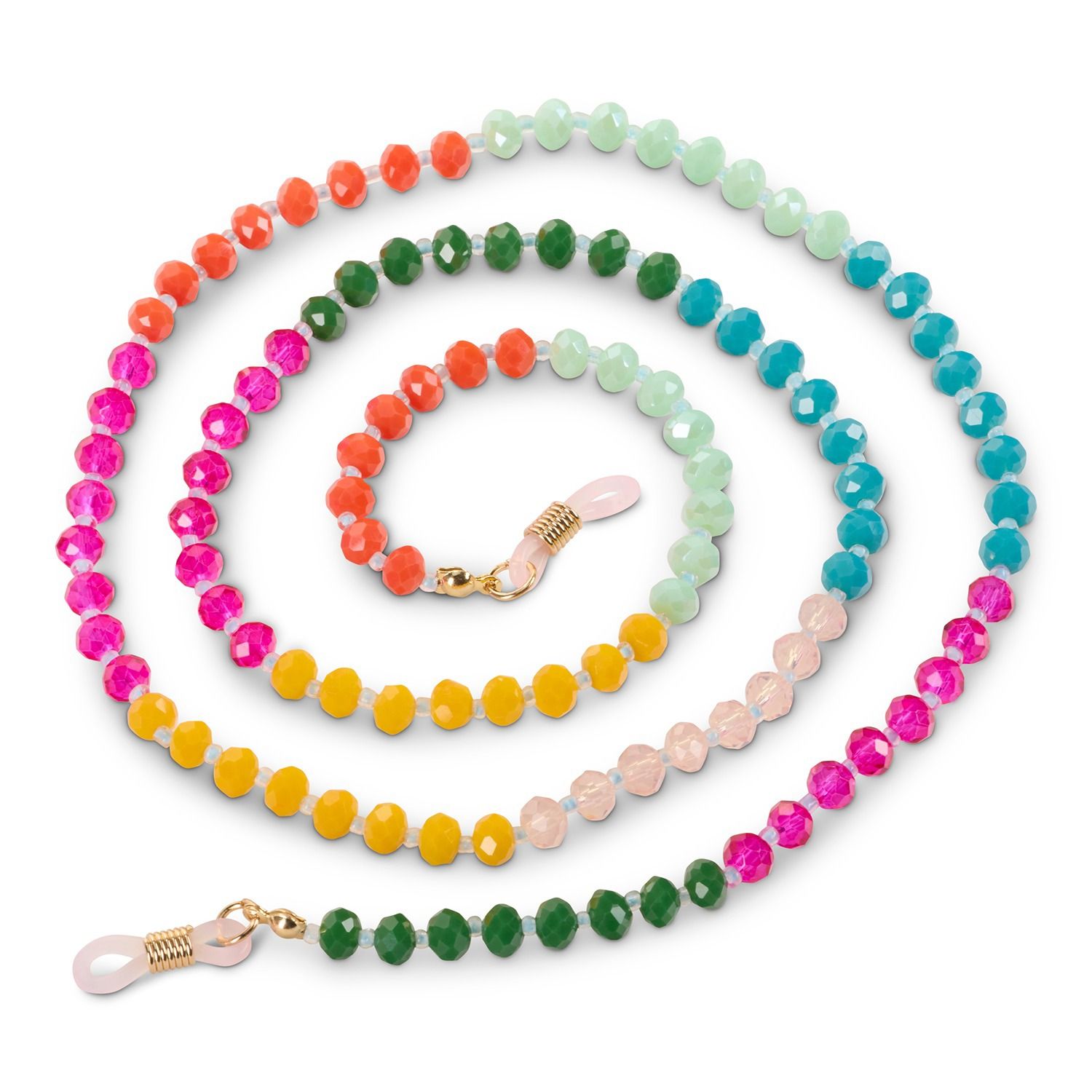 Beaded Glasses Chain, Color: Brights