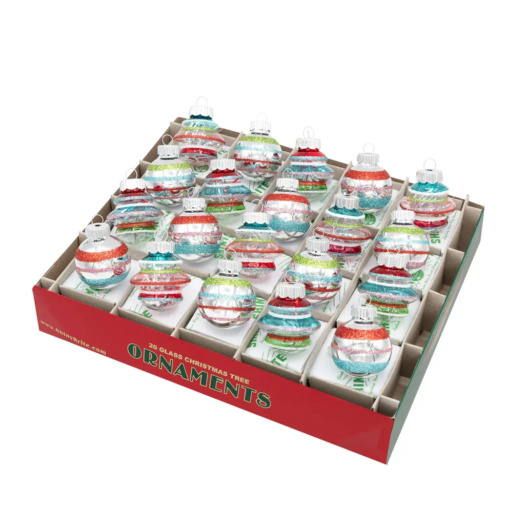 Festive Fete 1.25" Shapes And Rounds  20 Count