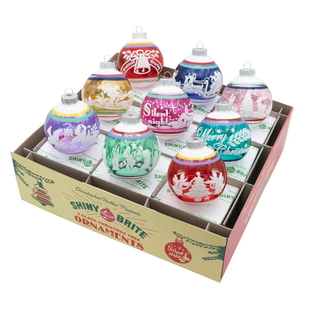 Vivid Vintage 2.5" Signature Flocked Rounds 9 Count