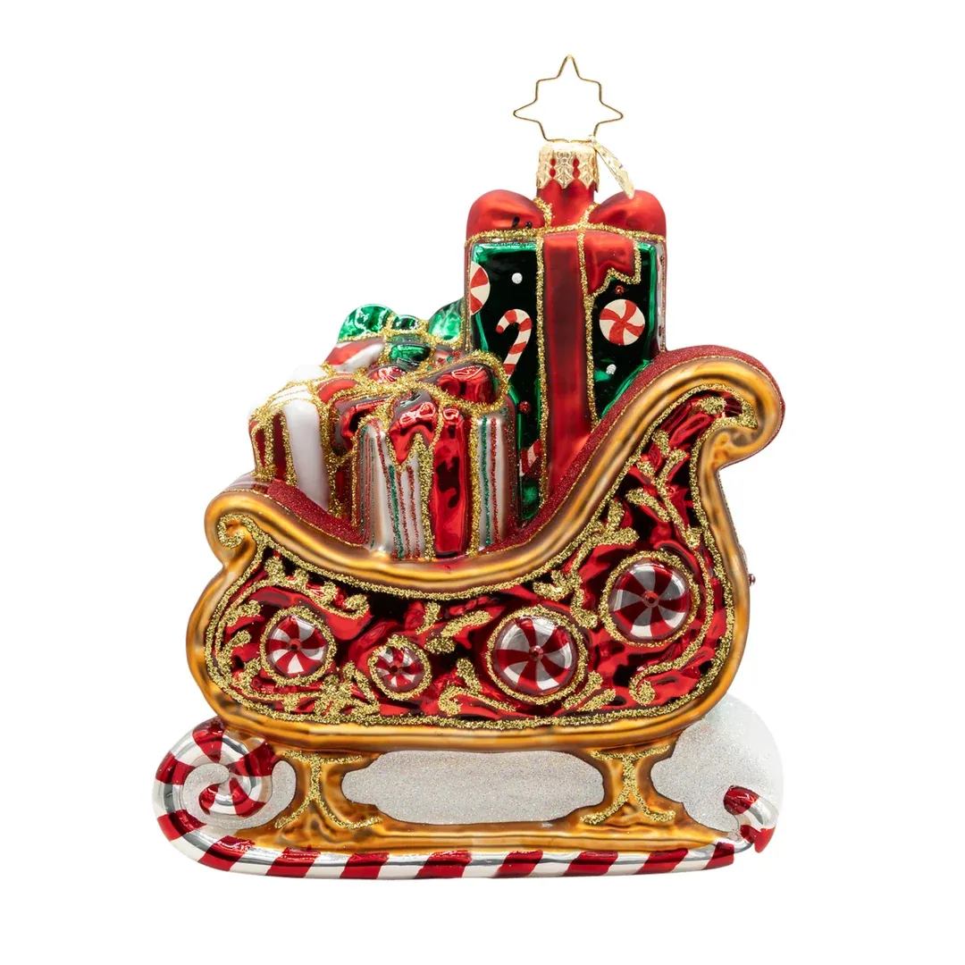 Sweetest Sleigh Ride Cr Euro Glass