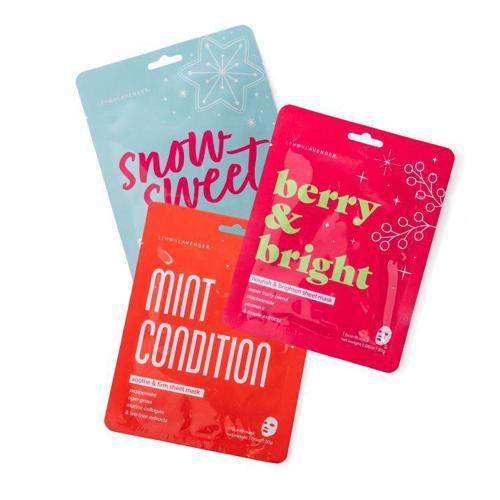 Let It Glow Holiday Face Mask - 3 Styles - Sold Individually