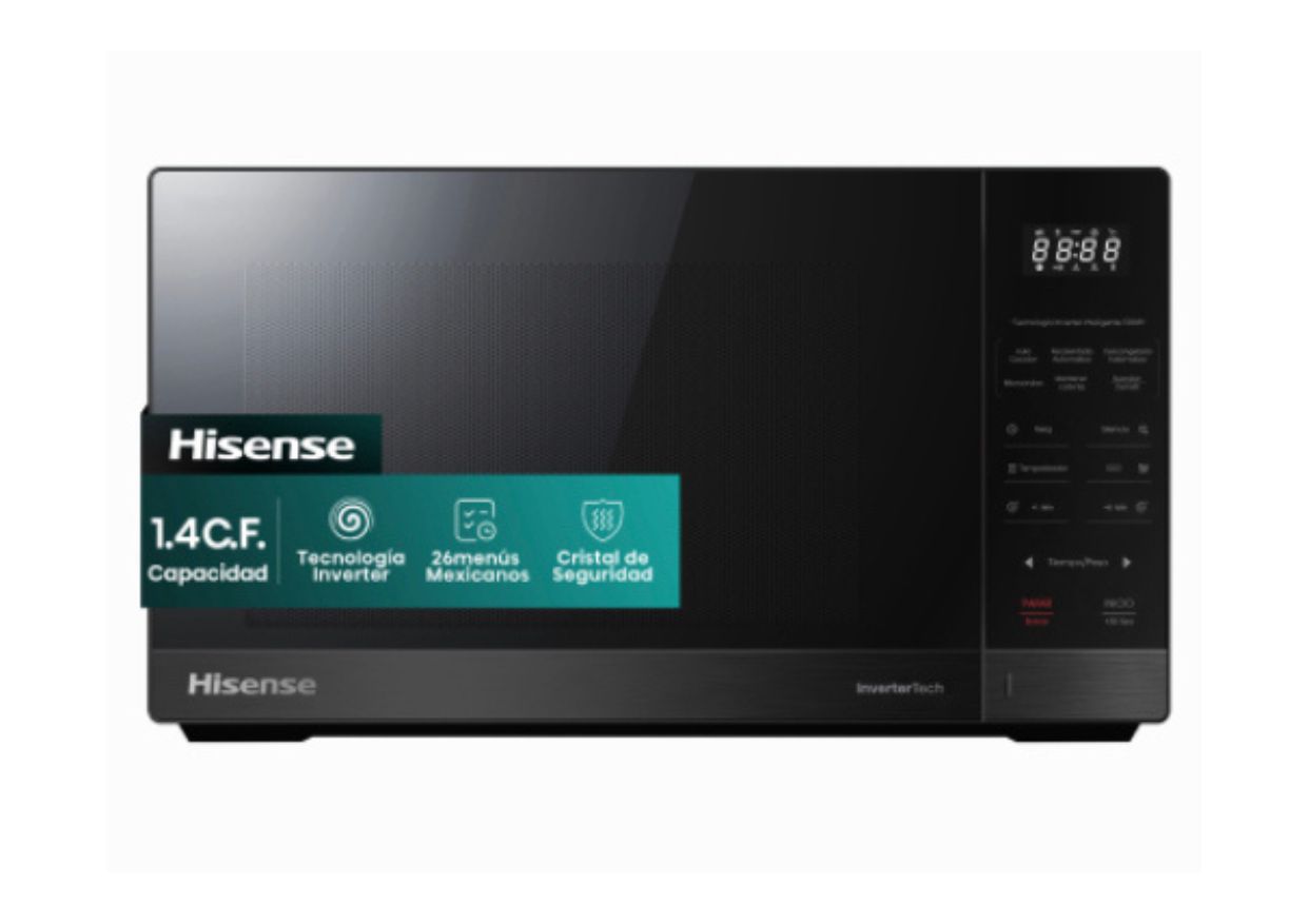 Horno de Microondas HMMS3411DSV 1.4 pies