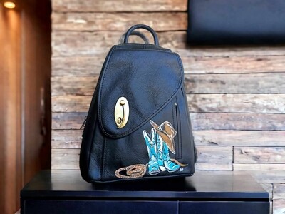 SAC À DOS CUSTOM WESTERN COWGIRL by S.A.P.
