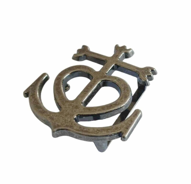 4 CM ARGENTÉ ANTIQUE